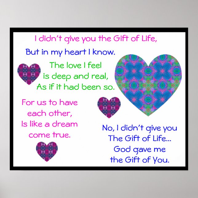 A07c Gift of God - Poster - Version 3.Black Border (Frente)