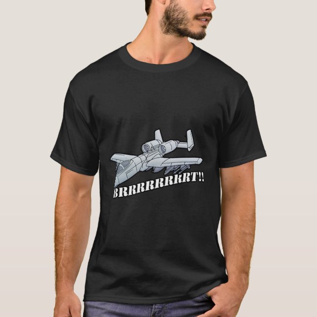 A10 Warthog Brrt Pro Camisa Militar (Frente)