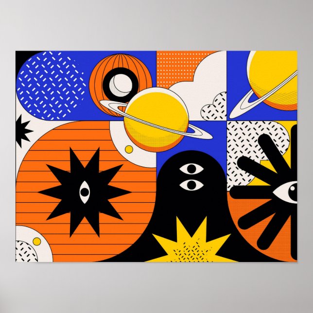 A3 Bauhaus Art Poster 2 (Frente)