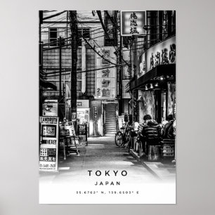 A3 Tokyo Japan coordena Poster