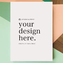 A5 Folheto Carregar seu Design