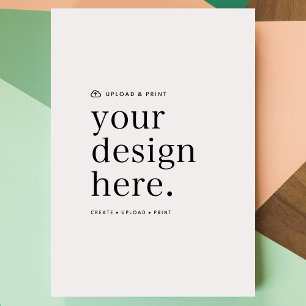 A5 Folheto Carregar seu Design