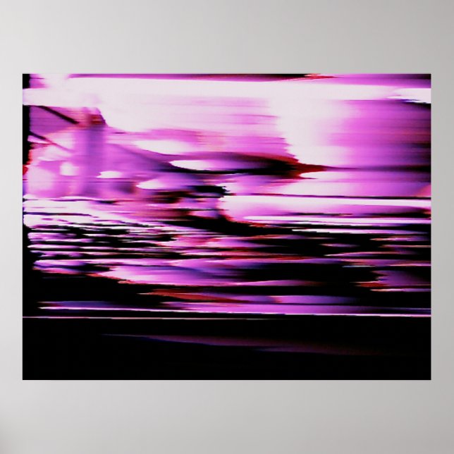 A60 Glitch Photo No. 001 Impressão (Frente)