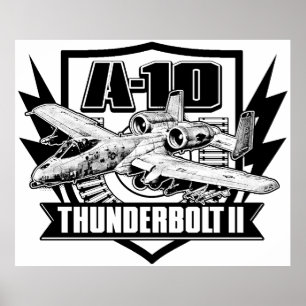 A-10 Thunderbolt II Poster