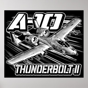 A-10 Thunderbolt II Poster