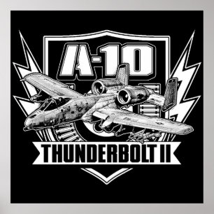 A-10 Thunderbolt II Poster