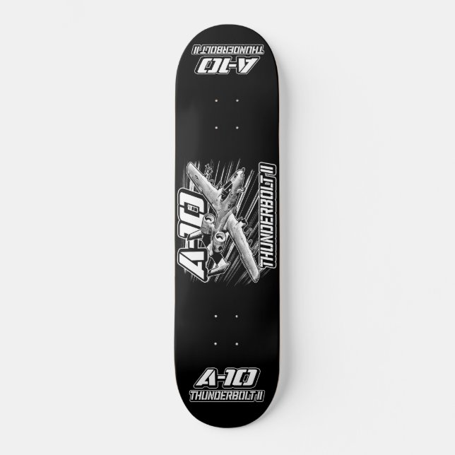 A-10 Thunderbolt II skateboard (Frente)