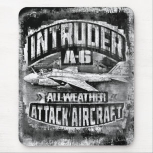A-6 Pad Mousepad do mouse de intrusão