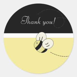 A ABELHA FELIZ Bumble etiquetas do favor da abelha