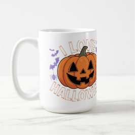 A Abóbora Adora a Caneca do Halloween