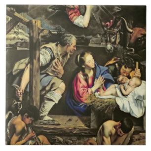 A adoração dos pastores, 1612 (óleo no canva