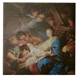 A adoração dos pastores (óleo em canvas) 2