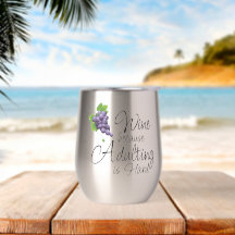 A Adulção É Duro Tumbler De Vinho Sem Estresse