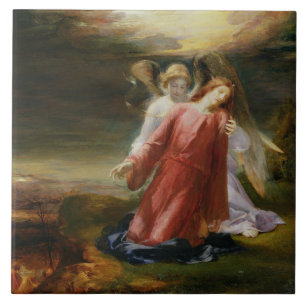 A agonia no jardim, 1858 (óleo no painel)
