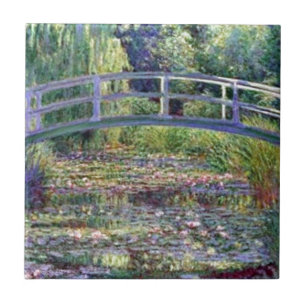 A água Lily Pond de Claude Monet