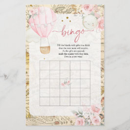 A Air Balloon não é o Chá de fraldas Bingo maravil