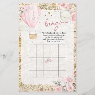 A Air Balloon não é o Chá de fraldas Bingo maravil