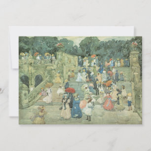 A Alameda, Central Park por Maurice Prendergast