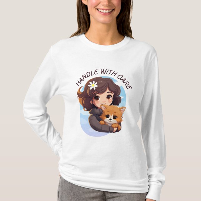 A Alça com Camisa de Cuidados (Frente)