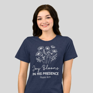 A Alegria Floresce em Sua Presença Salmo 16:11 Flo