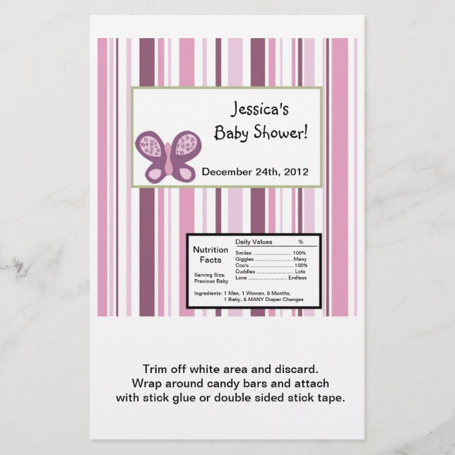 A ameixa de açúcar com grande Bar de Hershey (Frente)