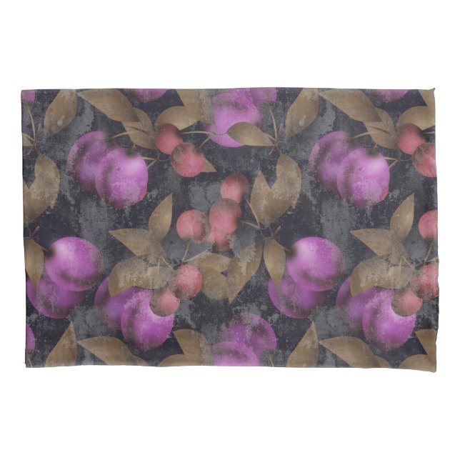 A ameixa escura sem emenda frutifica pa roxo da (Frente)