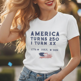 A América Completa 250 Anos Eu Completo, Camiseta