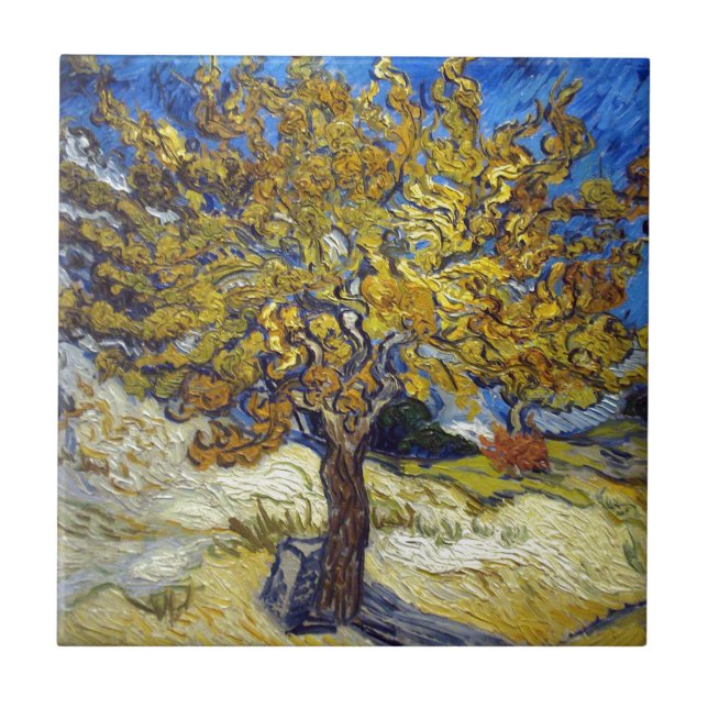 A Amoreira, Vincent van Gogh. Vintage (Frente)