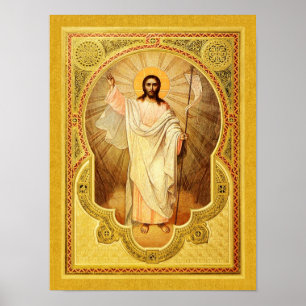 A Anastase - o Cristo está levantado! Poster de íc