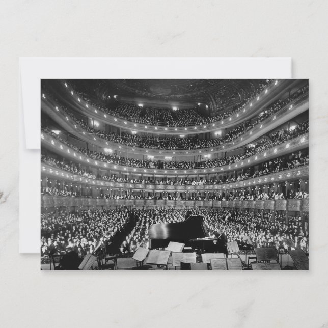 A antiga Ópera Metropolitana 39ª Rua 1937 (Frente)