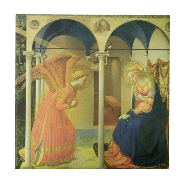 A Anunciação do Prado por Fra Angelico (Frente)