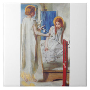 A Anunciação por Dante Gabriel Rossetti
