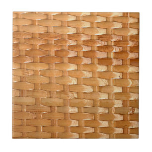 A aparência da textura de Lacquer Wicker Basketwe