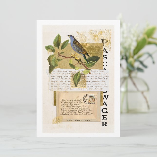 A aposta de Pascal (Em pé/Frente)