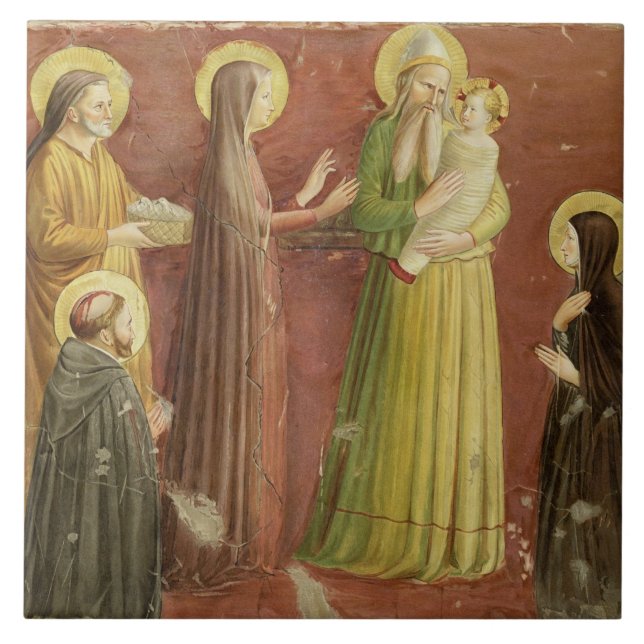 A apresentação no templo, de uma série de p (Frente)