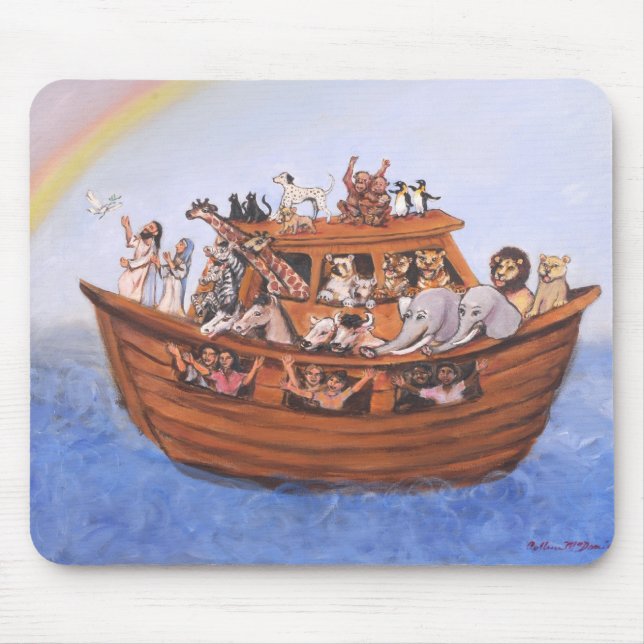 A arca Mousepad de Noah (Frente)