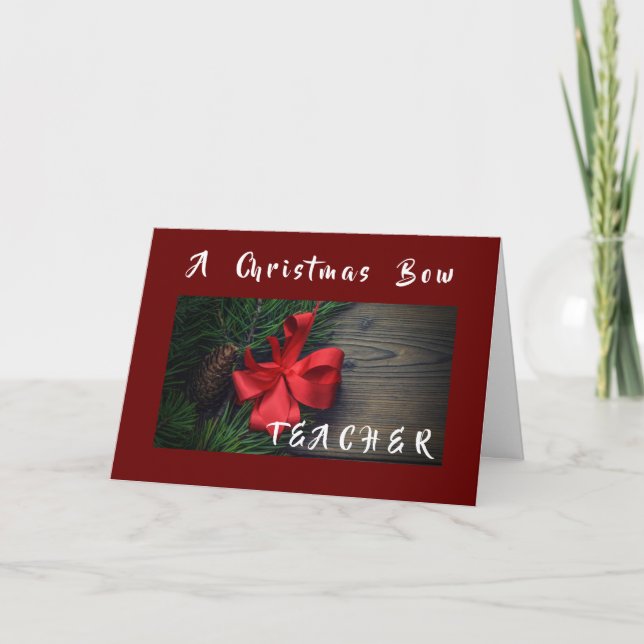 A **ARCO DE NATAL** APENAS PARA CARTÃO **PROFESSOR (Frente)