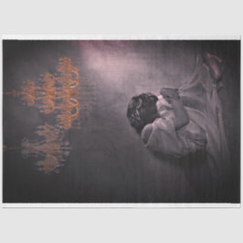 A Arte da Tristeza 2 Decoupage Papel Tecido