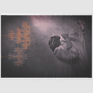 A Arte da Tristeza 2 Decoupage Papel Tecido