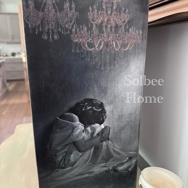 A Arte da Tristeza do Papel Tecido de Decominação (Criador carregado)