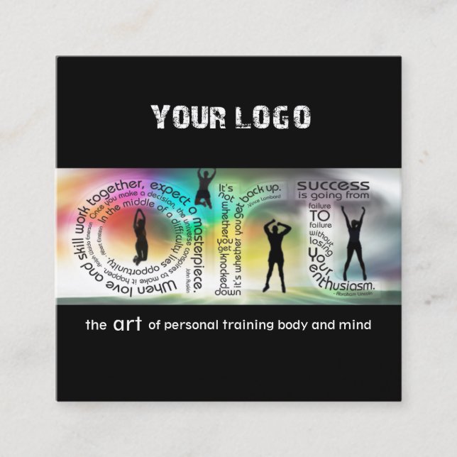 A arte de ensinar Cartão de visita (Frente)