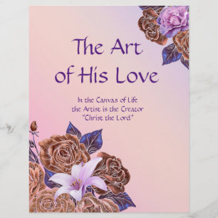 A Arte de Seu Amor Papel de Papel de carta Persona