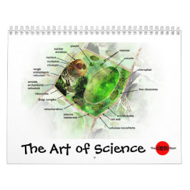 A arte do calendário da ciência