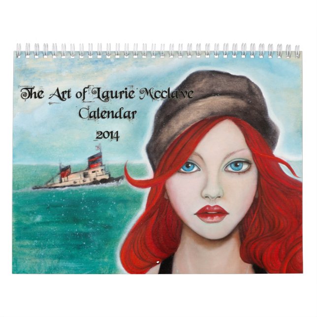 A arte do calendário de Laurie McClave 2014 (Capa)