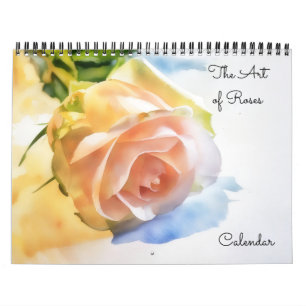 A arte do calendário de Rosas