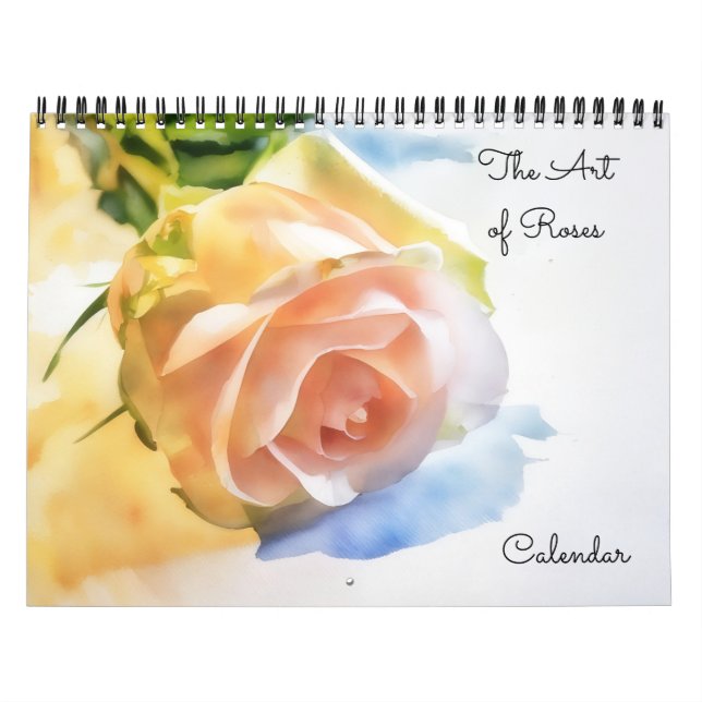 A arte do calendário de Rosas (Capa)