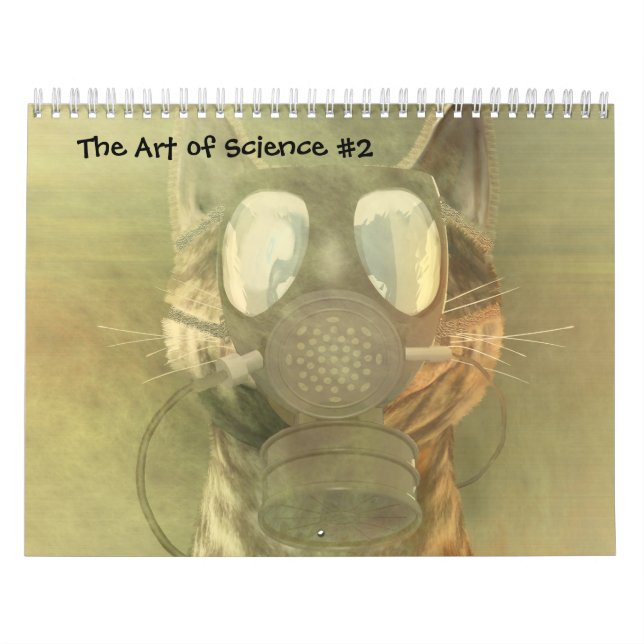 A arte do calendário do no. 2 da ciência (Capa)