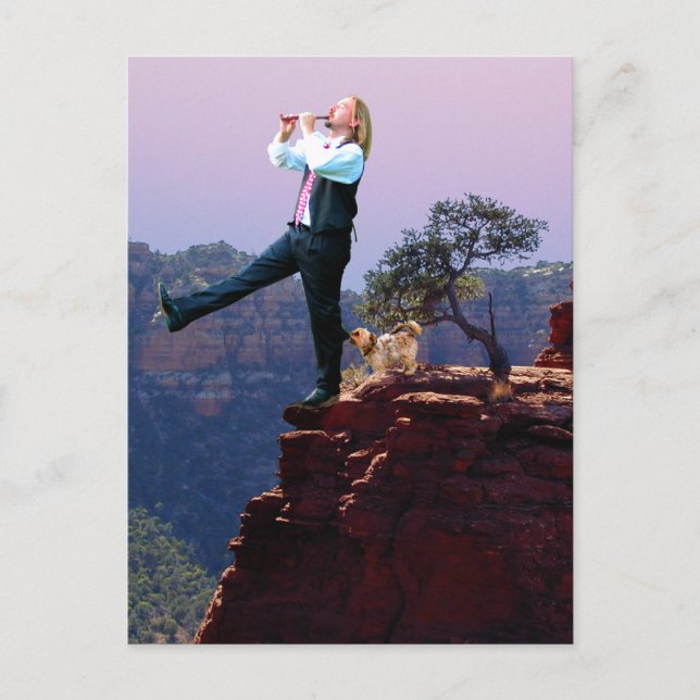 A Arte Do Cartão De Tarô Tolo (Frente)