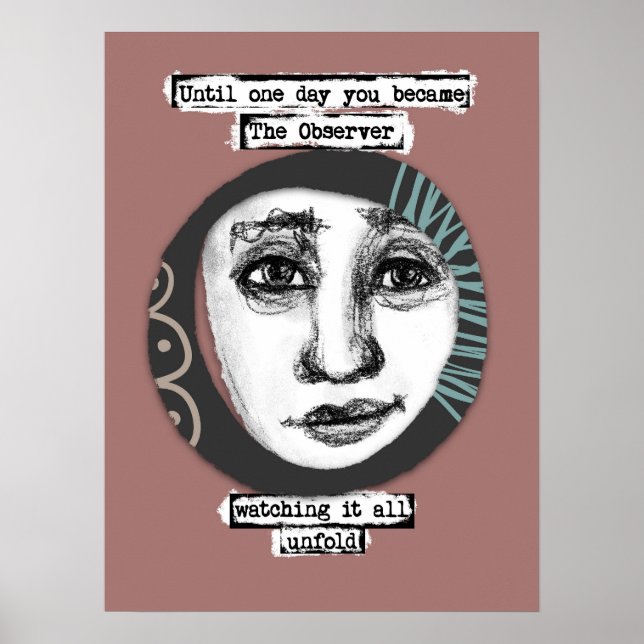 A Arte do Observer Poster Wall (Frente)