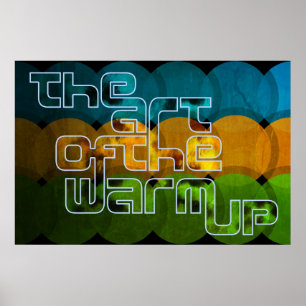 A arte do poster do Warm Up